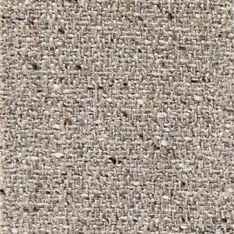 Beige woven fabric texture with irregular nubby weave and mottled appearance, displaying light tonal variations and a consistent, organic feel.