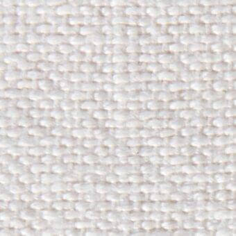 Off-white woven fabric texture with a nubby, matte finish; dense horizontal and vertical threads, identified as “maori 11155” verzelloni fabric.