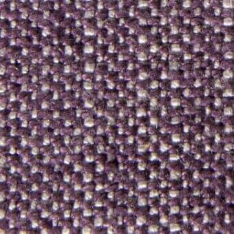 Woven fabric texture, plum and beige yarn, tonal pattern; Vezzelloni Maori 11163 collection, matte finish, nubby surface, natural fiber blend.
