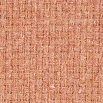 Woven fabric texture, terracotta-orange color, dense horizontal and vertical threads create a matte, slightly irregular and rustic pattern.