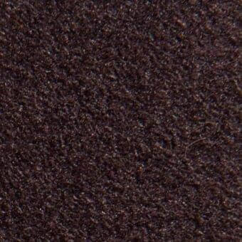 Divina3 fabric sample, dark brown, densely woven texture with a nubby, felted surface; verzelloni collection, code 28031.