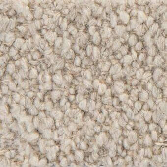 Creamy off-white verzelloni fabric texture with dense looped pile, subtle grid pattern from horizontal and vertical threads, plush nubby surface.