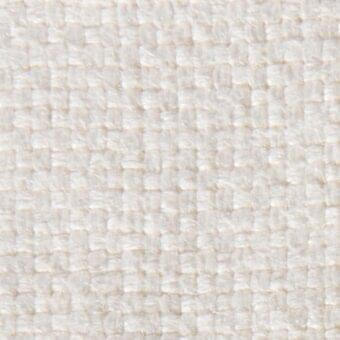 Creamy off-white textured fabric with a dense, repeating square weave; Tenerife 27075 from the verzelloni collection.