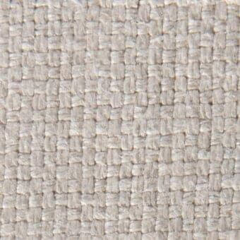 Tenerife fabric sample, light gray woven texture, dense grid pattern with nubby yarns, matte finish, code 27076, verzelloni collection.