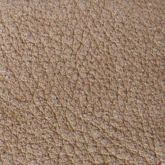 Leather texture sample, warm brown, radiating irregular creases from verzelloni’s Santiago 12088 collection, matte finish, durable appearance.