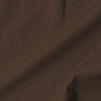 Brown extra soft leather swatch with matte finish, displaying subtle tonal variations and diagonal draping with flowing creases.