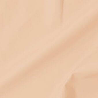 Leather swatch, peach-toned, finely grained texture with a vertical crease, labeled “vismara leather smooth (soft extra) 32 ga09 cat.soft”.