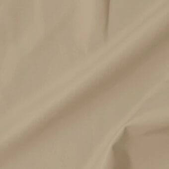Vismara leather swatch, soft extra, warm beige, matte finish, draped folds displaying texture and subtle tonal variations, even lighting.