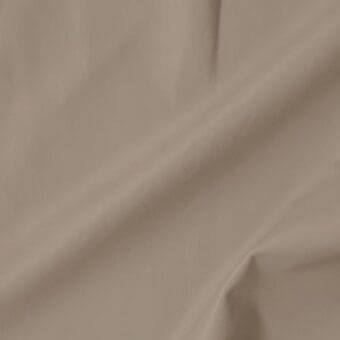 Vismara leather swatch, soft extra bre627, muted taupe color, matte finish, draped folds, studio product shot.