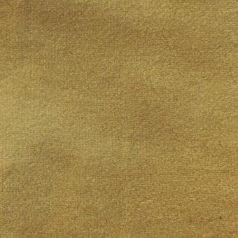 Gold velour fabric texture with a crushed, matte finish and subtle mottled color variations; product code “18.ve.me23” visible.