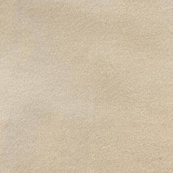 Pale beige velour fabric texture with a dense, short pile and matte finish, displaying subtle tonal variations and uniform consistency.