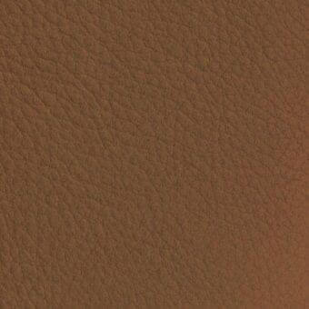 Brown leather texture with a visible grain, mottled surface, and matte finish suggesting a soft, durable material for upholstery applications.